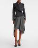 McQueen McQueen Prince of Wales check wool midi skirt - 2