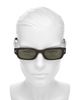 Mcqueen McQueen Rectangular Sunglasses, 50mm - 4