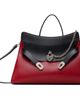 McQueen McQueen Red & Black Locke Bag - 1