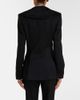 McQueen McQueen Satin-trimmed wool blazer - 6