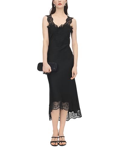 Mcqueen McQueen Satin Back Crepe Dress