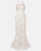 McQueen McQueen Sheer silk lace gown - 1