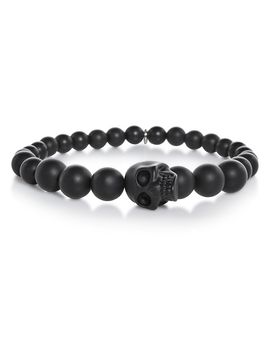 Mcqueen McQueen Skull Ball Bracelet