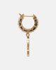 McQueen McQueen Skull crystal-embellished drop earrings - 2