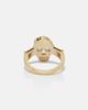 McQueen McQueen Skull crystal-embellished ring - 4