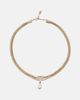 McQueen McQueen Skull embellished necklace - 1