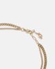 McQueen McQueen Skull embellished necklace - 4