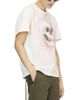 Mcqueen McQueen Skull Haze Graphic Cotton T-Shirt - 3