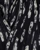 McQueen McQueen Skull pleated silk scarf - 4