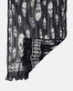 McQueen McQueen Skull pleated silk scarf - 5