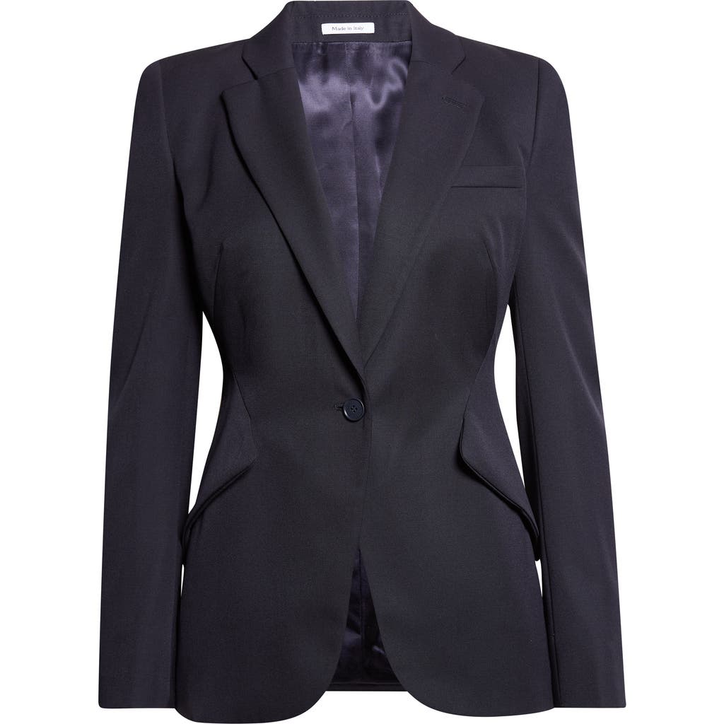McQueen McQueen Strong Shoulder Wool Jacket