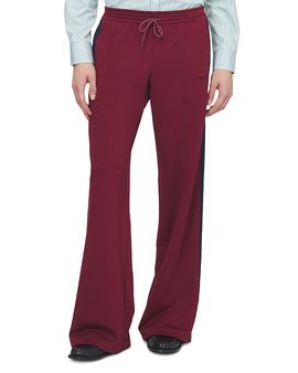 Mcqueen McQueen Technical Flare Drawstring Track Pants