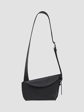 McQueen McQueen Unisex T-Bar Leather Sling Bag
