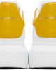 McQueen McQueen White & Yellow Oversized Sneakers - 2