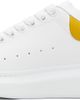 McQueen McQueen White & Yellow Oversized Sneakers - 3