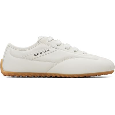 McQueen McQueen White Padded Sneakers