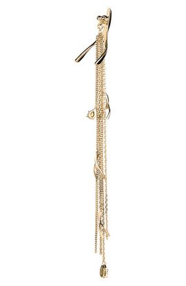 McQueen McQueen Wishbone Drop Earrings
