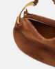 McQueen McQueen Wishbone Mini suede top-handle bag - 3
