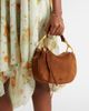 McQueen McQueen Wishbone Mini suede top-handle bag - 6