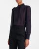 McQueen McQueen Wishbone silk crÃªpe de chine shirt - 2