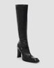 McQueen McQueen Women's Niko 95MM Leather Knee-High Boots - 3