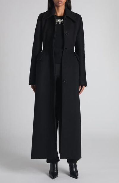 McQueen McQueen Wool & Cashmere Longline Coat