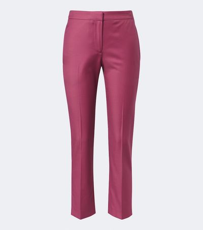 McQueen McQueen Wool gaberdine slim pants