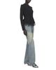 Mcqueen McQueen Woven Lace Trim Cardigan Sweater - 1