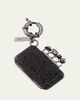 McQueen Rhinestone Knuckle Clutch Bag Charm - 1