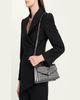 McQueen Skull Metallic Croc-Embossed Leather Top-Handle Bag - 2