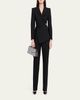 McQueen Skull Metallic Croc-Embossed Leather Top-Handle Bag - 5