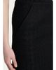 McQueen Sweetheart-Waist Lightweight Tweed Midi Skirt - 5