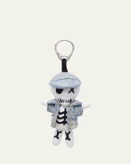 McQueen The Doll Denim Bag Charm
