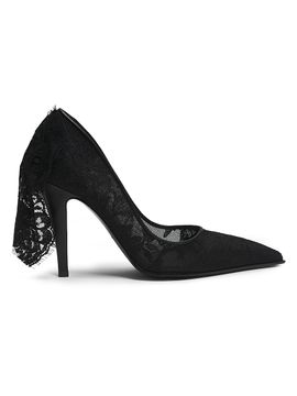 McQueen Women's 100MM Lace Pumps