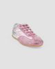 McQueen Women's Boxe Metallic Leather Low-Top Sneakers - 2