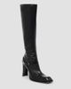 McQueen Women's Camden 95MM Leather Knee-High Boots - 3