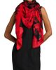 McQueen Women's Collage Floral Silk Square Scarf - 2