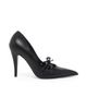 McQueen Women's Corset 100MM Leather Pumps - 7