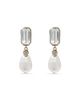McQueen Women's Crystal & Imitation Pearl Drop Earrings - 4