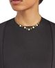 McQueen Women's Goldtone & Imitation Pearl Skull Necklace - 2
