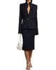 McQueen Women's Grained Wool Pencil Skirt - 2