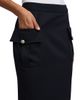 McQueen Women's Grained Wool Pencil Skirt - 6