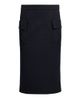 McQueen Women's Grained Wool Pencil Skirt - 7