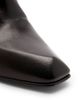 McQueen Women's Horn 105MM Leather Foldover Lace-Back Boots - 6