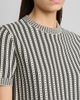 McQueen Women's Jacquard Stripe Crewneck Top - 6