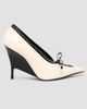 McQueen Women's Koko 110MM Leather Wedge Pumps - 1