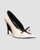 McQueen Women's Koko 110MM Leather Wedge Pumps - 3