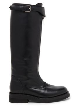 McQueen Women's Leather Knee-High Boots