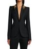 McQueen Women's Leaves Embellished-Wool Blazer - 3