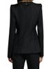 McQueen Women's Leaves Embellished-Wool Blazer - 5